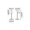 LINK WHITE TABLE LAMP 1 X GU10 11W                FARO – 29881