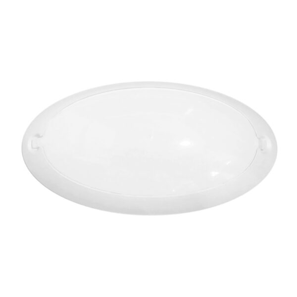 Φωτιστικό τοίχου D-212 WHITE ΕΝΣΩΜΑΤΩΜΕΝΟ LED 12W ΟΒΑΛ Heronia - 32-0205