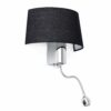 ΦΩΤΙΣΤΙΚΟ ΤΟΙΧΟΥ HOTEL ΜΕ ΑΝΑΓΝΩΣΤΗ LED 1 X E27 1W FARO – 29946