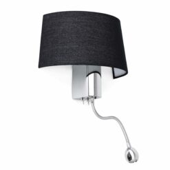 ΦΩΤΙΣΤΙΚΟ ΤΟΙΧΟΥ HOTEL ΜΕ ΑΝΑΓΝΩΣΤΗ LED 1 X E27 1W FARO – 29946