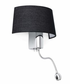 ΦΩΤΙΣΤΙΚΟ ΤΟΙΧΟΥ HOTEL ΜΕ ΑΝΑΓΝΩΣΤΗ LED 1 X E27 1W FARO – 29946