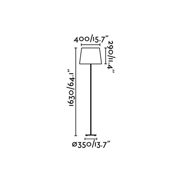 Faro Barcelona SWEET Επιδαπέδιο Φωτιστικό Λευκού Χρώματος- 29958