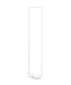 IDEAL LUX Φωτιστικό Δαπέδου FRAME LED 30W 3000K Λευκού Χρώματος – 299624