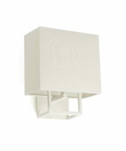 VESPER WHITE WALL LAMP 1 X E14 20W FARO – 29980