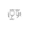 VESPER WHITE WALL LAMP WITH READER LED 1 X E14 + LED 1W 3000K FARO – 29982