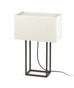 VESPER BROWN TABLE LAMP 2 X E27 20W FARO – 29985