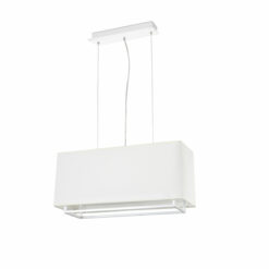 VESPER-1 WHITE PENDANT LAMP 2XE27 MAX 20W FARO – 29986