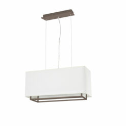 VESPER-1 BROWN PENDANT LAMP 2XE27 MAX 20W FARO – 29987