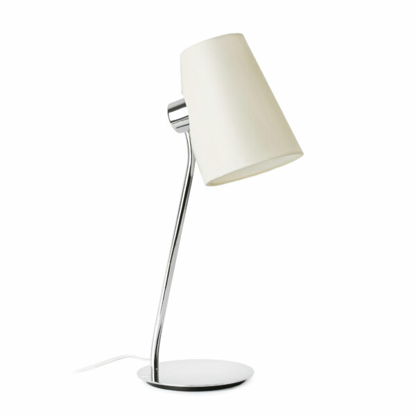 LUPE CHROME TABLE LAMP 1XE27 MAX 20W              FARO - 29997