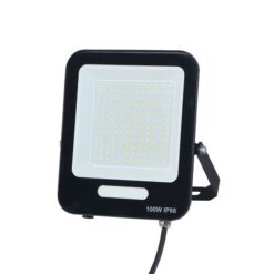 ΠΡΟΒΟΛΕΑΣ LED SMD 100W ΜΑΥΡΟΣ IP66 4000K PLUS EUROLAMP – 147-69016