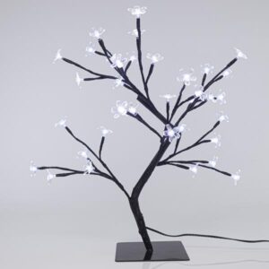 ΔΕΝΤΡΟ ΚΕΡΑΣΙΑ, 36 LED 5mm, ΜΕ ΛΟΥΛΟΥΔΙΑ ΣΙΛΙΚΟΝΗΣ, ΜΕ ΜΕΤΑΣΧΗΜΑΤΙΣΤΗ, ΠΡΟΕΚΤΑΣΗ ΠΑΡΟΧΗΣ 500cm, ΛΕΥΚΟ LED, 45cm, IP44 EUROLAMP – 600-30514