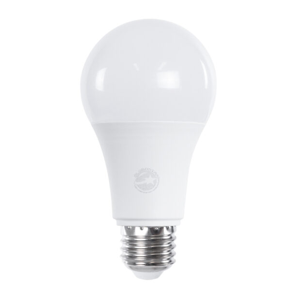 GloboStar® 60054 Λάμπα LED E27 A60 Γλόμπος 10W 990lm 260° AC 175-265V IP20 Φ6 x Υ11cm Ψυχρό Λευκό 6000K με Αισθητήρα Κίνησης Micro Wave - 3 Χρόνια Εγγύηση