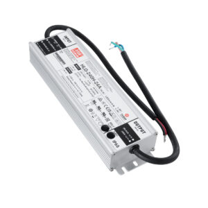 GloboStar® HLG-240H-24A 90793 MEANWELL Αδιάβροχο Ρυθμιζόμενο Μεταλλικό Τροφοδοτικό SELV για Προϊόντα LED 240W 10A – AC 220-240V σε DC 24V – Ρυθμιζόμενο από 22.4VDC έως 25.6VDC – Αδιάβροχο IP65 Μ24.4 x Π6.8 x Υ3.88cm – 3 Years Warranty