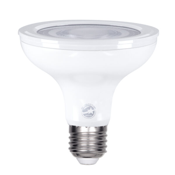 GloboStar® 60093 Λάμπα LED E27 PAR30 Σποτ 15W 1500lm 12° AC 220-240V IP20 Φ9.5 x Υ9.5cm Ψυχρό Λευκό 6000K Dimmable - 3 Χρόνια Εγγύηση