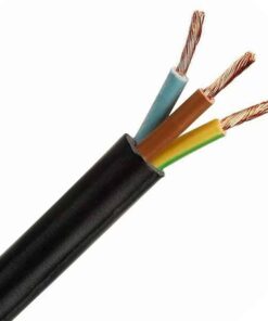 ΚΑΛΩΔΙΟ ΕΥΚΑΜΠΤΟ 3X2.5mm2 ΜΑΥΡΟ – 150-13159