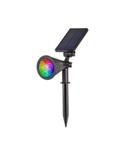 it-Lighting Amistad-Ηλιακό Φωτιστικό LED 2W RGB Μαύρο Χρώμα IP65 (80204910S)