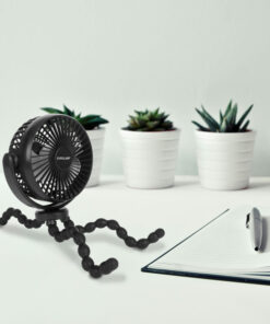 ΑΝΕΜΙΣΤΗΡΑΣ ΕΠΙΤΡΑΠΕΖΙΟΣ ΜΑΥΡΟΣ Φ12 5W ΕΥΚΑΜΠΤΟ ΤΡΙΠΟΔΟ ΕΠΑΝΑΦΟΡΤΙΖΟΜΕΝΟΣ EUROLAMP – 300-20503