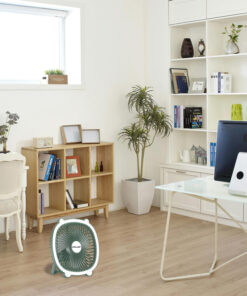 ΑΝΕΜΙΣΤΗΡΑΣ ΕΠΙΤΡΑΠΕΖΙΟΣ ΕΠΑΝΑΦΟΡΤΙΖΟΜΕΝΟΣ Φ17 ΜΕ LED ΦΩΣ ΠΡΑΣΙΝΟ ΜΕΝΤΑΣ EUROLAMP – 300-20510