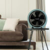 ΑΝΕΜΙΣΤΗΡΑΣ BOX FAN ΑΝΟΙΧΤΟ ΠΡΑΣΙΝΟ Φ40 35W EUROLAMP – 300-21001