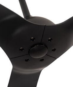 ΑΝΕΜΙΣΤΗΡΑΣ ΟΡΟΦΗΣ ΑΔΙΑΒΡΟΧΟΣ IP44 ΜΑΥΡΟΣ, 3 ΦΤΕΡΩΤΕΣ, ΜΕ ΚΟΝΤΡΟΛ Φ132 DC 35W EUROLAMP – 300-25030