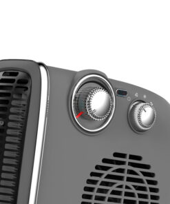 ΑΕΡΟΘΕΡΜΟ ΔΩΜΑΤΙΟΥ VINTAGE 1800W ΓΚΡΙ EUROLAMP – 300-41202