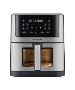 ΦΡΙΤΕΖΑ ΑΕΡΟΣ ΜΕ ΑΠΟΣΠΩΜΕΝΟ ΚΑΔΟ ΚΑΙ ΠΑΡΑΘΥΡΟ 8L 1800W ΜΑΥΡΗ EUROLAMP – 300-70041