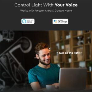 Λάμπα Led Σποτ GU10 4.8W Smart RGB + WW + CW Συμβατή Με Amazon Alexa & Google Home  V-TAC – 3000