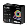 Wi-Fi Smart 5M Neon Flex Kit 36W V-TAC Πολύχρωμη RGB Dimmable IP68 – 3005