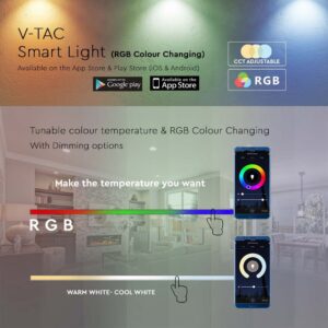 Wi-Fi Smart 5M Neon Flex Kit 36W V-TAC Πολύχρωμη RGB Dimmable IP68 – 3005