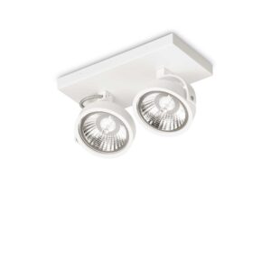 IDEAL LUX Φωτιστικό Οροφής KONIG 2xGU10 Λευκού Χρώματος – 300559