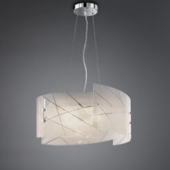 Κρεμαστό Φωτιστικό Trio Lighting E27 Λευκό Γυαλί 301200300