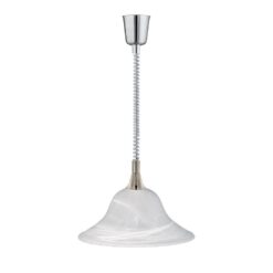 Κρεμαστό Φωτιστικό Trio Lighting E27 Νίκελ Ματ Μεταλλικό 301700107