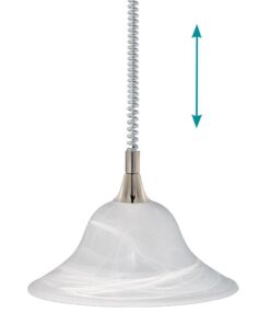 Κρεμαστό Φωτιστικό Trio Lighting E27 Νίκελ Ματ Μεταλλικό 301700107