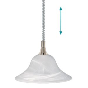 Κρεμαστό Φωτιστικό Trio Lighting   E27 Νίκελ Ματ Μεταλλικό    301700107
