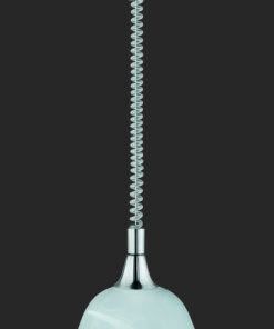 Κρεμαστό Φωτιστικό Trio Lighting E27 Νίκελ Ματ Μεταλλικό 301700107