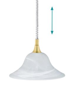 Κρεμαστό Φωτιστικό Trio Lighting E27 Ορείχαλκος Ματ Μεταλλικό 301700108