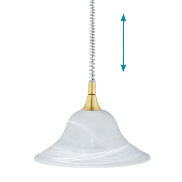 Κρεμαστό Φωτιστικό Trio Lighting   E27 Ορείχαλκος Ματ Μεταλλικό    301700108