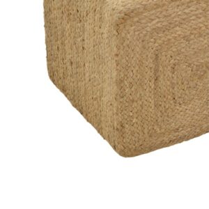 Σκαμπό Tresa Inart φυσικό 100% γιούτα 40x40x40εκ 302-000025