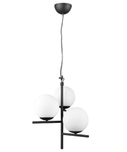 Κρεμαστό Φωτιστικό Trio Lighting 3xE14 Μαύρο Ματ Μεταλλικό – 302000332