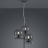 Κρεμαστό Φωτιστικό Trio Lighting   E14 Ανθρακί Μεταλλικό    302000342