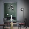 Κρεμαστό Φωτιστικό Trio Lighting   E14 Ανθρακί Μεταλλικό    302000342