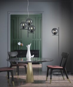 Κρεμαστό Φωτιστικό Trio Lighting E14 Ανθρακί Μεταλλικό 302000342