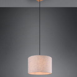 Κρεμαστό Φωτιστικό Trio Lighting E27 Νίκελ Αντικέ Μεταλλικό 302100130
