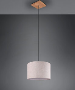 Κρεμαστό Φωτιστικό Trio Lighting E27 Νίκελ Αντικέ Μεταλλικό 302100130