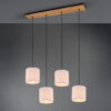 Κρεμαστό Φωτιστικό Trio Lighting   E27 Νίκελ Αντικέ Μεταλλικό    302100430