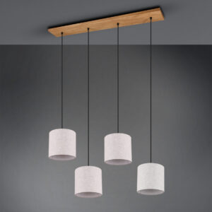 Κρεμαστό Φωτιστικό Trio Lighting   E27 Νίκελ Αντικέ Μεταλλικό    302100430