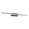 IDEAL LUX Επιτοίχιο Φωτιστικό RIFLESSO LED 17W 3000K IP44 Μαύρου Χρώματος – 302232