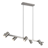 Κρεμαστό Φωτιστικό Trio Lighting MARLEY  6x GU10 Νίκελ Ματ Μεταλλικό   – 302400607