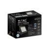 Wi-Fi Smart LED Προβολέας 10W V-TAC Μαύρος 725lm RGB+W Dimmable CCT IP65  – 3006