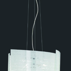 Κρεμαστό Φωτιστικό Trio Lighting E27 με Λευκό Γυαλί 302500301